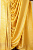 Mustard Soft Silk Zari Woven Saree