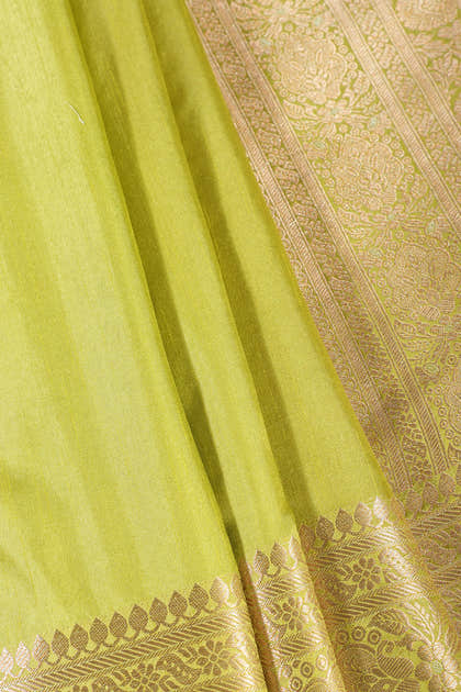 Solid Color Silk Woven Sarees