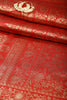 Red Colour South Silk Heavy Woven Saree
