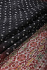 Black Chiffon Bandhani Printed Saree
