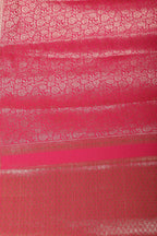 Rani Floral Zaal Zari Woven Crepe Silk Saree