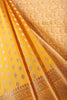 Mustard Color Cotton Silk Zari Woven Saree
