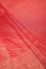Red Colour Soft Silk Leheria Zari Woven Saree