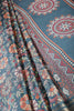 Blue Colour Floral Printed Cotton Silk Saree