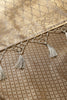 Beige Colour Silk Woven Saree