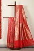Red Banarasi SIlk Woven Saree