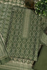 Green Printed Pashmina Unstitched Suit Fabric