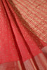Red Zari Woven Silk Saree