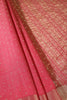 Deep Carmine Zari Woven Silk Saree