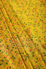 Mehandi Color Chiffon Floral Zari Border Printed Saree