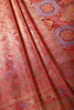 Red Baluchari Silk Meenakari Woven Saree