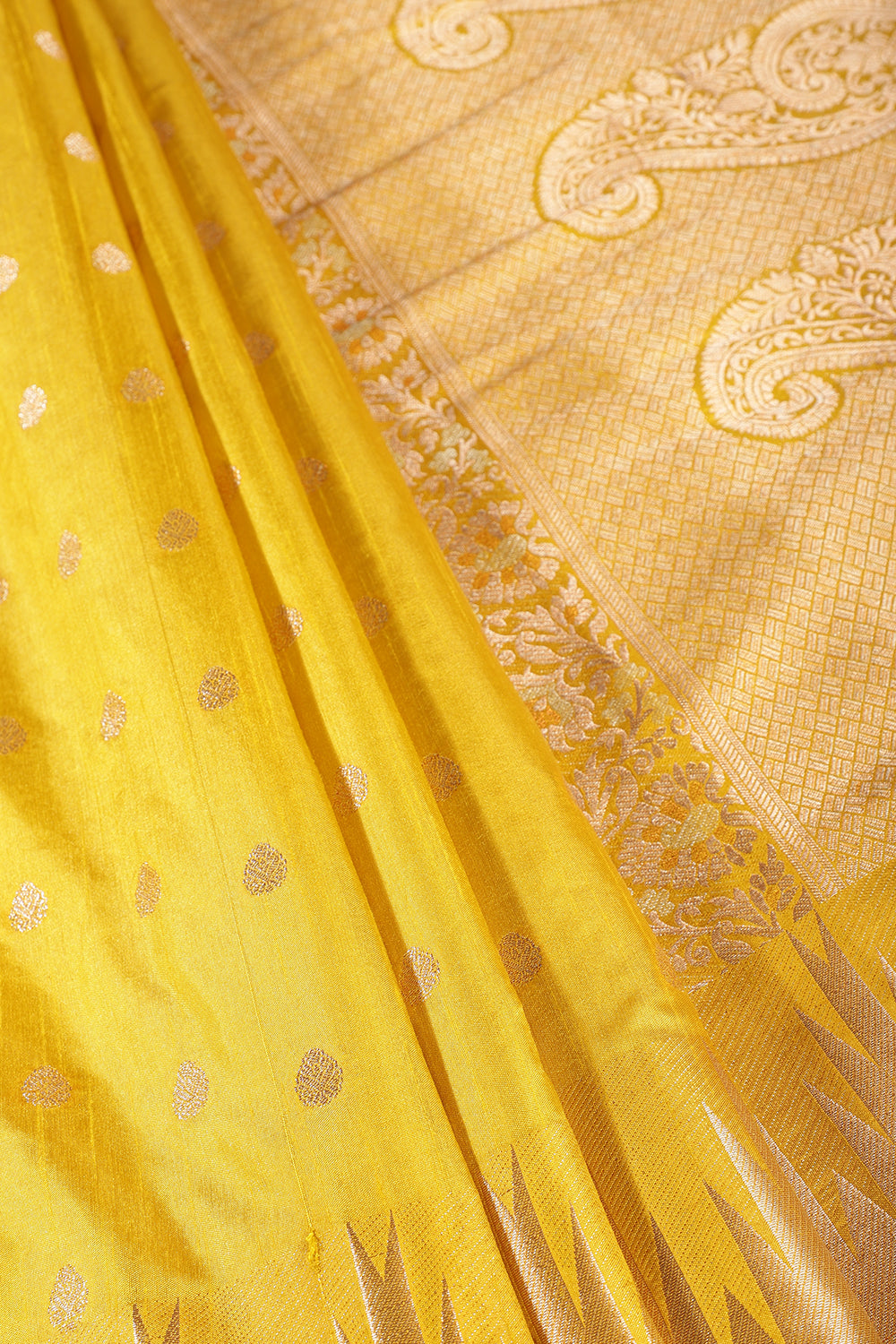 Silk Buta Woven Sarees