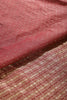Maroon Zari Woven Silk Saree
