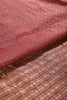 Maroon Zari Woven Silk Saree
