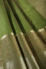 Green Cotton Silk Woven Saree