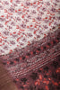Mauve & Red Colour Floral Printed Cotton Silk Saree