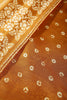 Mustard Color Cotton Silk Block Printed Saree