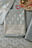 Sea Green Silk Zari Woven Unstitched Suit Material