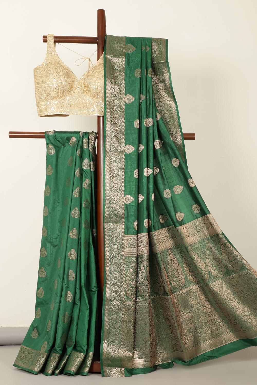 Green Silk Zari Woven Saree