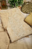 Mustard Color Linen Cotton Embroidery Unstitched Suit Material
