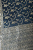 Navy Banarasi Silk Zari Floral Zaal Woven Saree