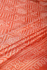 Orange Color Bandhani Printed Cotton Silk Saree
