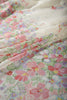 Cream Color Organza Cotton Floral Printed Saree