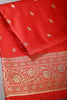 Red Color Gajji Silk Woven Saree
