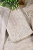Light Beige Digital Printed Pashmina Unstitched Suit Material