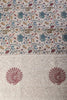 Beige Tussar Silk Printed Saree