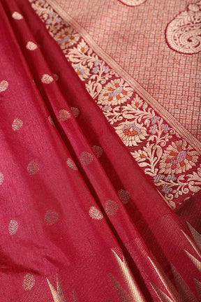 Silk Buta Woven Sarees
