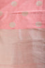 Pink Colour Zari Woven Silk Saree