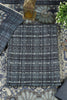 Blue Printed Spun Unstitched Suit Fabric