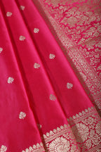 Rani Banarsi Silk Zari Woven Saree