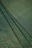 Bottle Green Colour Soft Silk Leheria Zari Woven Saree