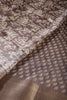 Dusty Brown Color Cotton Silk Printed Saree