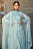 Mint Green Color Georgette Embroidered Suit with Skirt