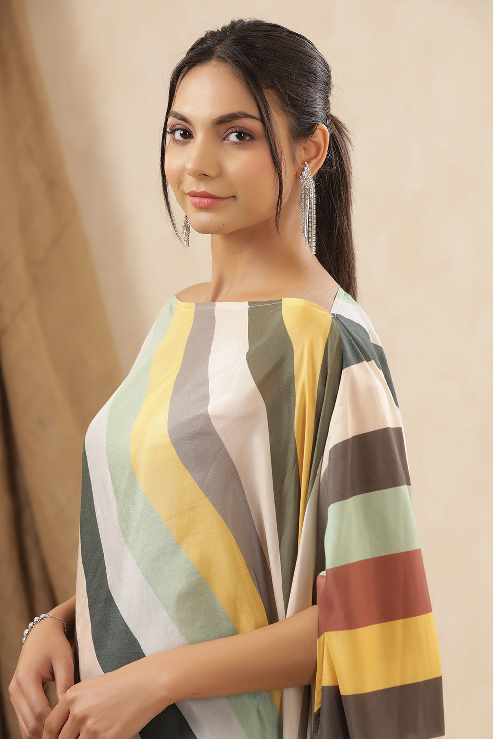 Multi Colour Printed Muslin Co-Ord Set