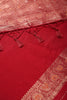 Maroon Colour Zari Woven South Silk Saree