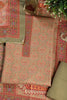 Green Pashmina Digital Printed Unstitched Suit Fabric