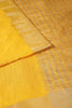 Yellow Zari Woven Silk Saree