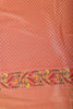 Coral Pink Soft Silk Zari and Resham woven Paithani Work Saree