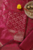 RanI Colour Zari Woven Silk Unstitched Suit Material