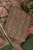 Green Color Pashmina Digital Printed Unstitched Suit Material
