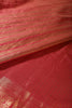 Fuchsia Color Zari & Resham Weaving Silk Saree