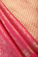 Rani Floral Zaal Zari Woven Crepe Silk Saree