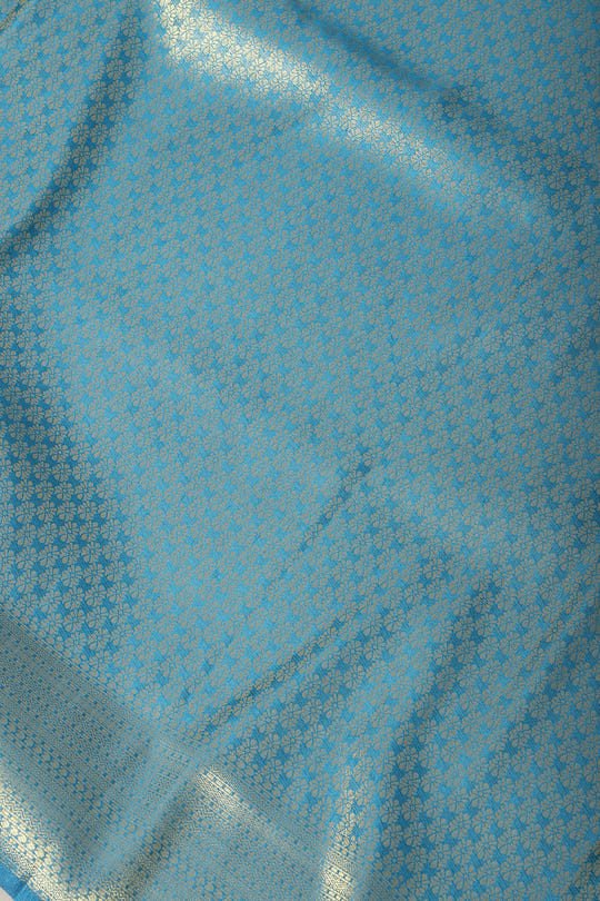 Royal Blue South Silk Zari Woven Saree