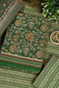Green Cambric Cotton Unstitched Suit Material
