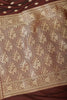 Maroon Banarasi Woven SIlk Saree