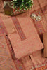Mustard Pashmina Digital Printed Unstitched Suit Fabric